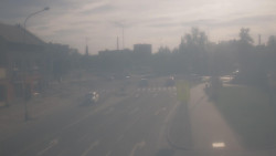 Křižovatka ulic Komenského a Velké Novosady