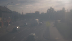 Křižovatka ulic Komenského a Velké Novosady