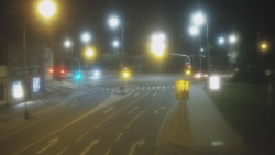 Křižovatka ulic Komenského a Velké Novosady