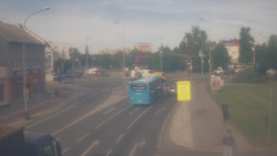 Křižovatka ulic Komenského a Velké Novosady