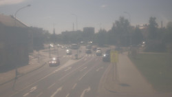 Křižovatka ulic Komenského a Velké Novosady