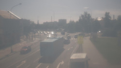 Křižovatka ulic Komenského a Velké Novosady