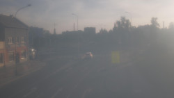 Křižovatka ulic Komenského a Velké Novosady