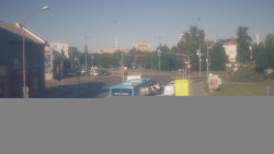 Křižovatka ulic Komenského a Velké Novosady