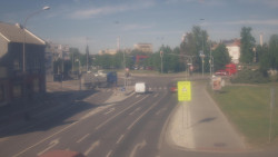 Křižovatka ulic Komenského a Velké Novosady