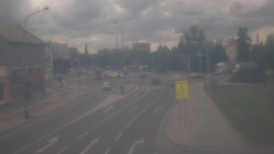 Křižovatka ulic Komenského a Velké Novosady