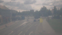 Křižovatka ulic Komenského a Velké Novosady