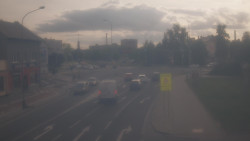 Křižovatka ulic Komenského a Velké Novosady