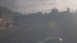 Křižovatka ulic Komenského a Velké Novosady