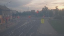 Křižovatka ulic Komenského a Velké Novosady