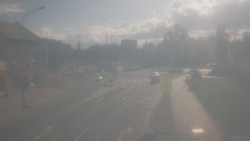 Křižovatka ulic Komenského a Velké Novosady