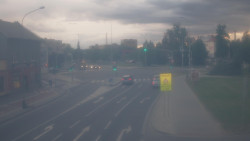 Křižovatka ulic Komenského a Velké Novosady
