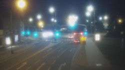 Křižovatka ulic Komenského a Velké Novosady