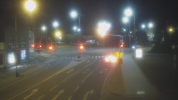 Křižovatka ulic Komenského a Velké Novosady