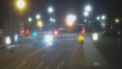 Křižovatka ulic Komenského a Velké Novosady