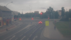 Křižovatka ulic Komenského a Velké Novosady