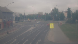 Křižovatka ulic Komenského a Velké Novosady