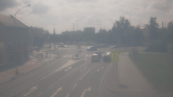 Křižovatka ulic Komenského a Velké Novosady