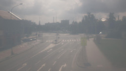 Křižovatka ulic Komenského a Velké Novosady