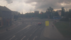 Křižovatka ulic Komenského a Velké Novosady