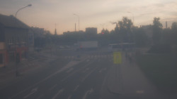 Křižovatka ulic Komenského a Velké Novosady