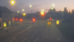 Křižovatka ulic Komenského a Velké Novosady