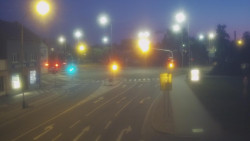 Křižovatka ulic Komenského a Velké Novosady