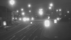 Křižovatka ulic Komenského a Velké Novosady