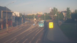 Křižovatka ulic Komenského a Velké Novosady