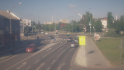 Křižovatka ulic Komenského a Velké Novosady