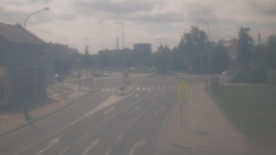 Křižovatka ulic Komenského a Velké Novosady