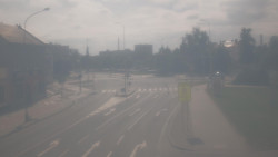 Křižovatka ulic Komenského a Velké Novosady