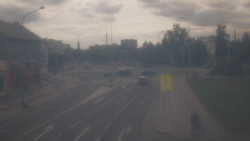Křižovatka ulic Komenského a Velké Novosady