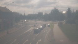 Křižovatka ulic Komenského a Velké Novosady
