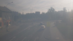 Křižovatka ulic Komenského a Velké Novosady