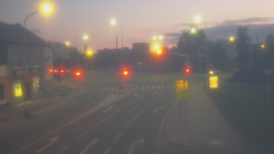 Křižovatka ulic Komenského a Velké Novosady