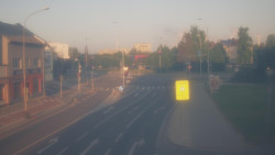 Křižovatka ulic Komenského a Velké Novosady