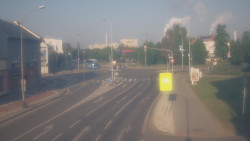 Křižovatka ulic Komenského a Velké Novosady