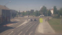 Křižovatka ulic Komenského a Velké Novosady