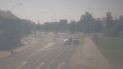 Křižovatka ulic Komenského a Velké Novosady