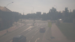 Křižovatka ulic Komenského a Velké Novosady