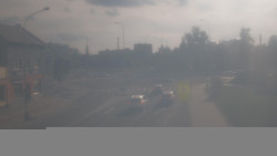 Křižovatka ulic Komenského a Velké Novosady