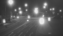 Křižovatka ulic Komenského a Velké Novosady