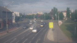 Křižovatka ulic Komenského a Velké Novosady