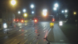 Křižovatka ulic Komenského a Velké Novosady