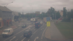 Křižovatka ulic Komenského a Velké Novosady