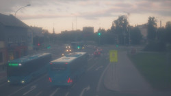 Křižovatka ulic Komenského a Velké Novosady