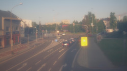 Křižovatka ulic Komenského a Velké Novosady