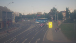 Křižovatka ulic Komenského a Velké Novosady