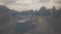 Křižovatka ulic Komenského a Velké Novosady